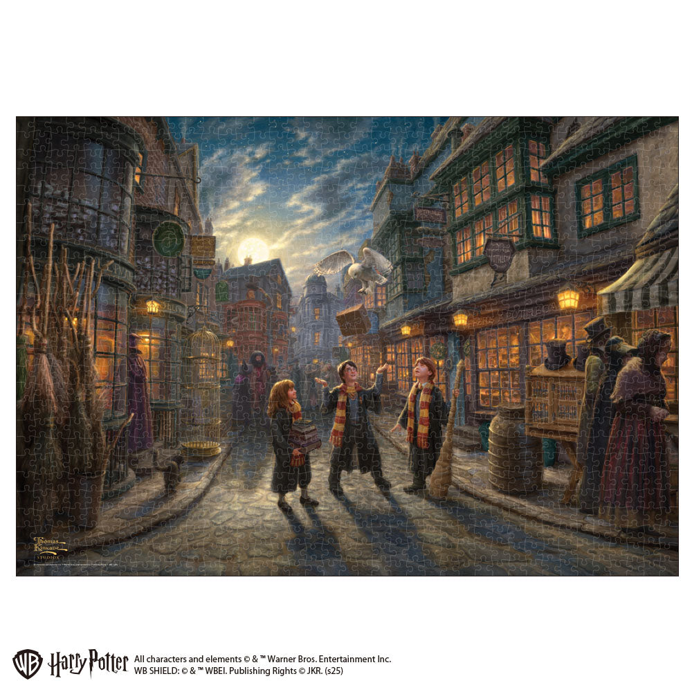 光る ジグソーパズル 1000ピース 「Harry Potter™ Diagon Alley™」 B