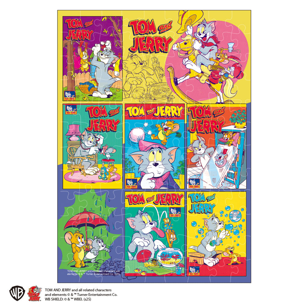 ジグソーパズル 108ピース 「ポスターアート集（トムとジェリー）」 B