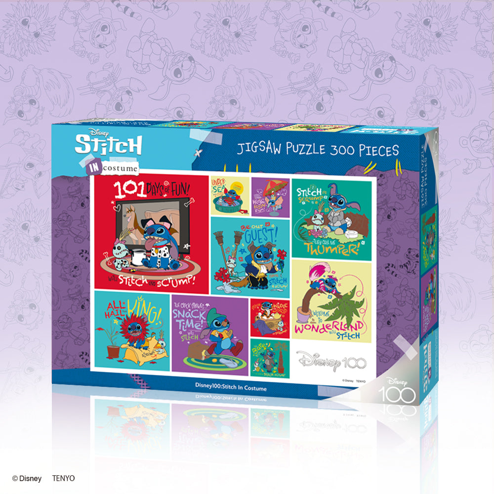 ジグソーパズル 300ピース 「Disney100:Stitch in Costume」 D-300-718