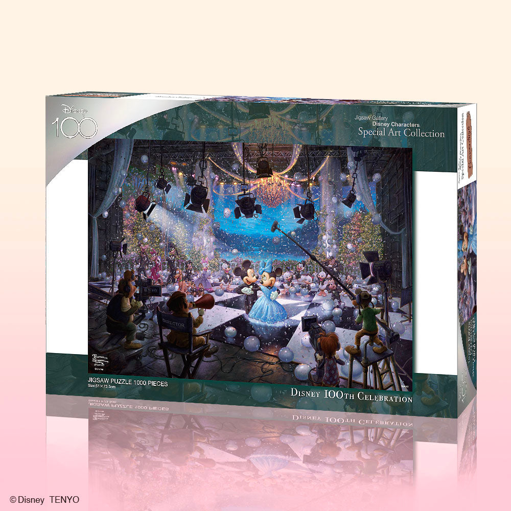 ジグソーパズル 1000ピース 「Disney 100th Celebration」 スペシャルアートコレクション 〈キャンバススタイル〉