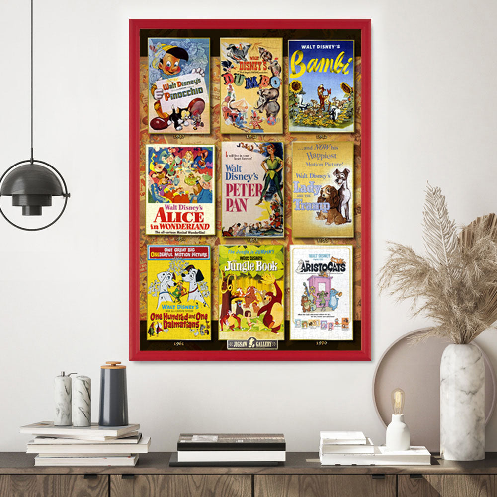 ディズニー専用 木製パネル 1000ピース用 （レッド） – テンヨーストア