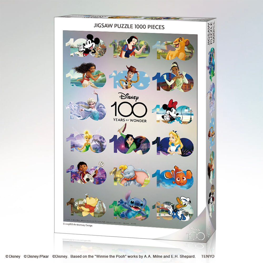 メタリックペーパー ジグソーパズル 1000ピース 「Disney100 
