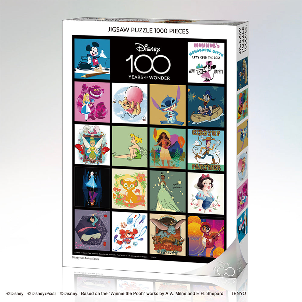ジグソーパズル 1000ピース 「Disney100:Artists Series」〈キャンバス 