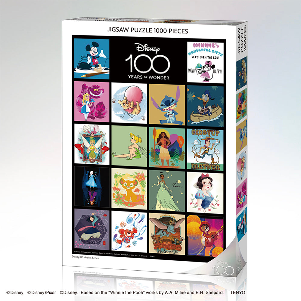 ジグソーパズル 1000ピース 「Disney100:Artists Series」〈キャンバス