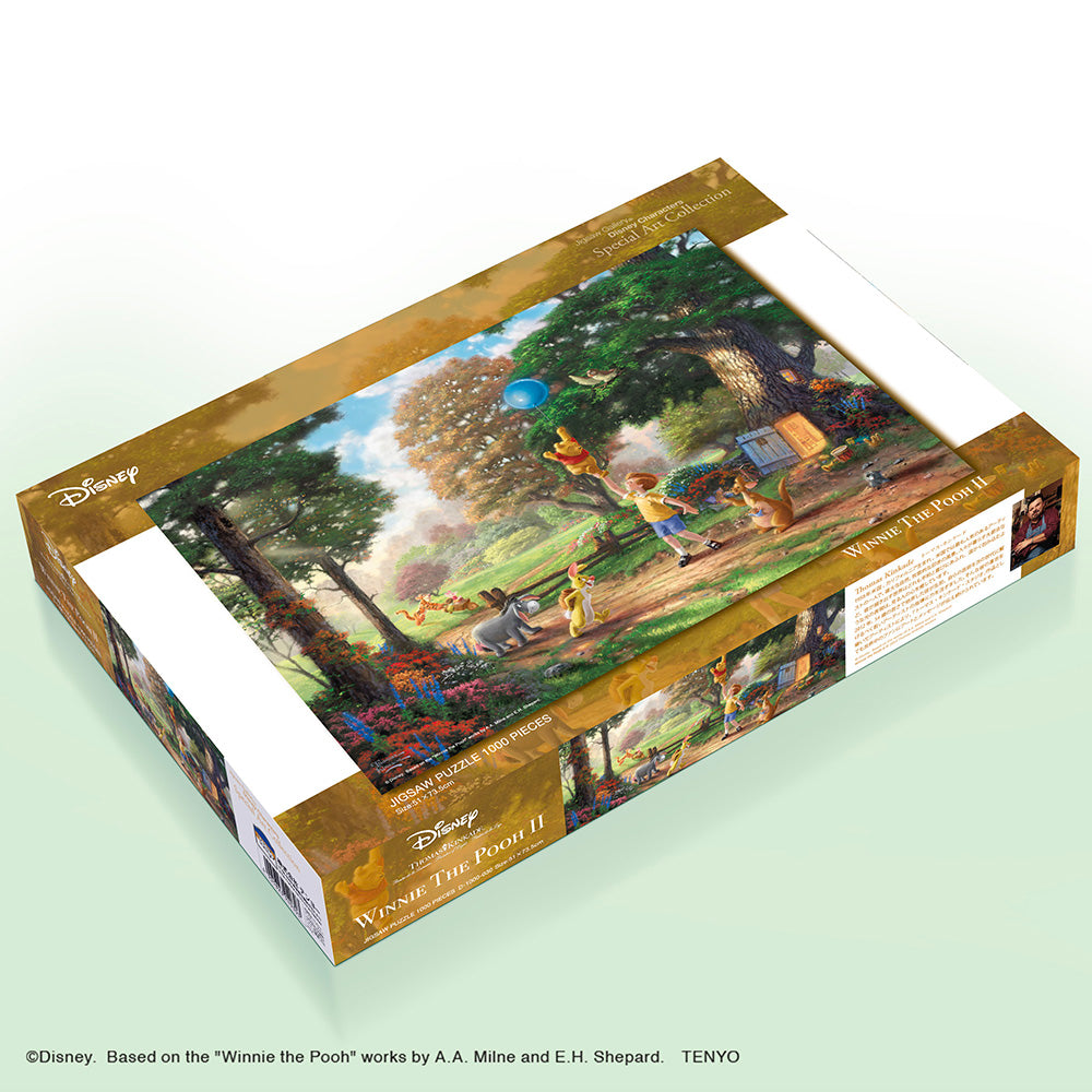 ジグソーパズル 1000ピース「Winnie The Pooh Ⅱ」スペシャルアートコレクション〈キャンバス スタイル〉 D-1000-03