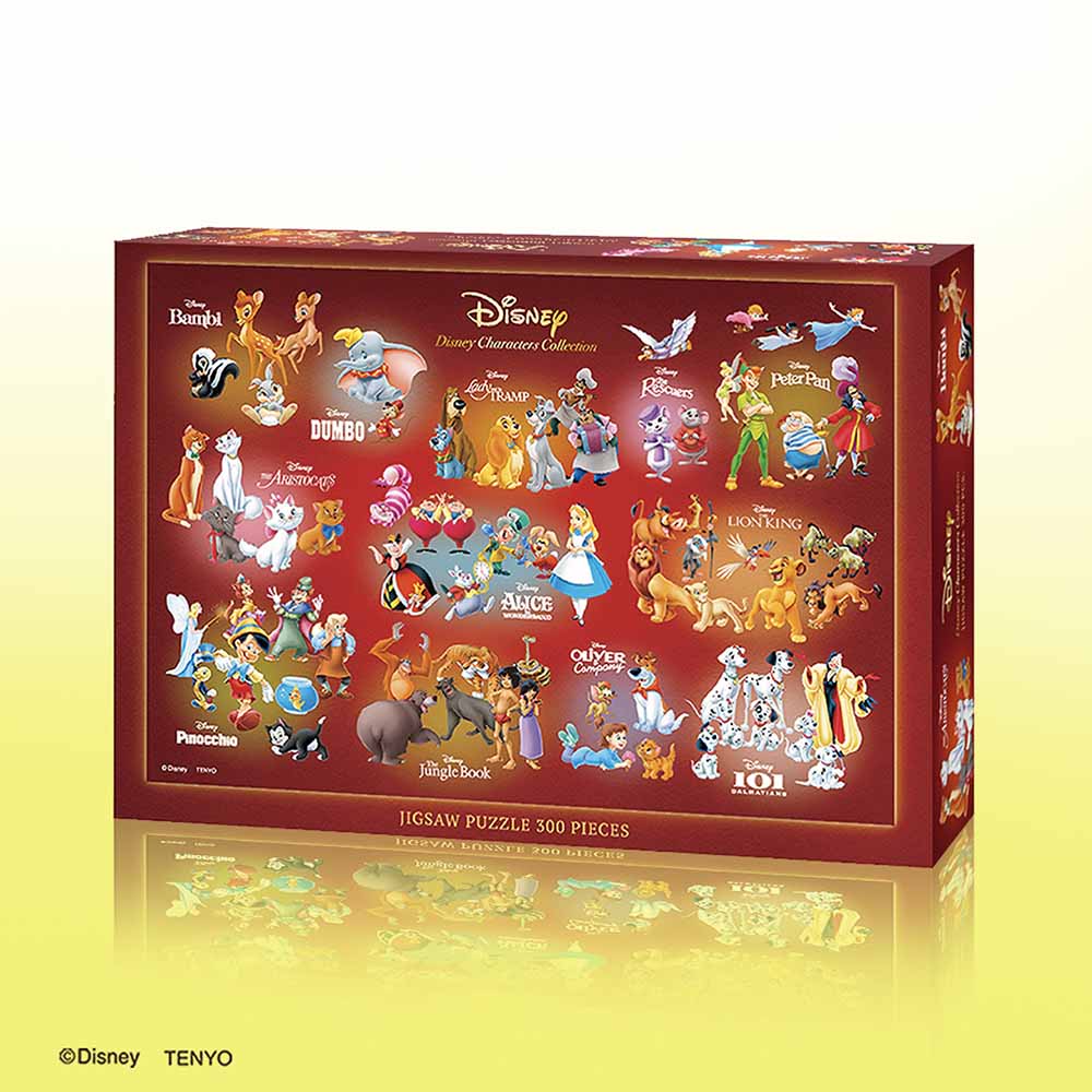 ジグソーパズル 300ピース 「Disney Characters Collection」 D-300