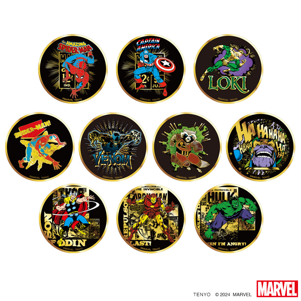 金バッジ / マーベルキャラクター Vol.2 – テンヨーストア