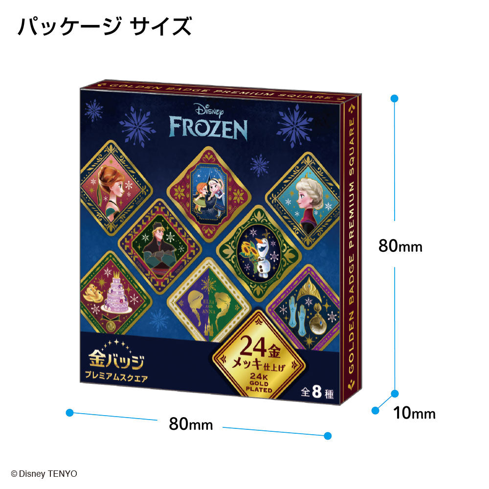 金バッジプレミアムスクエア / アナと雪の女王 – テンヨーストア