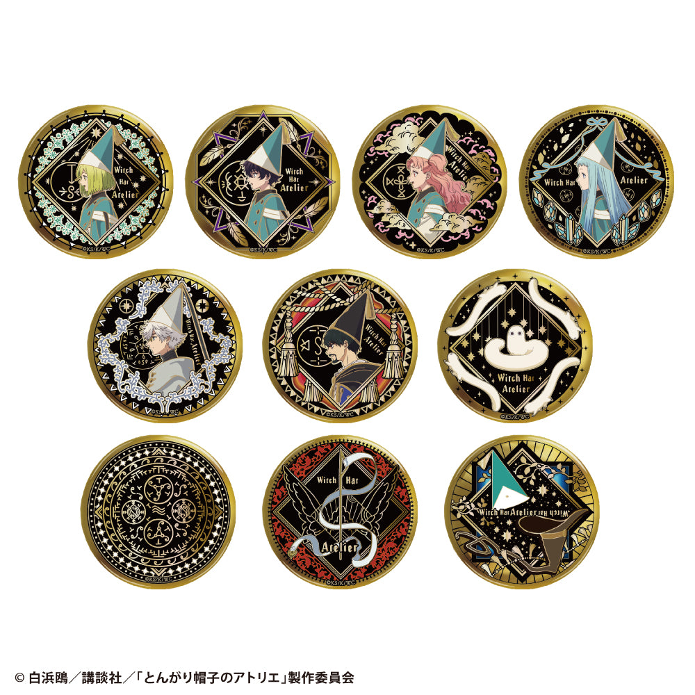 とんがり帽子のアトリエ 金バッジ vol.1 10個入りBOX 缶バッジ とんがり帽子のアトリエ / 金バッジ Vol.1 – テンヨーストア