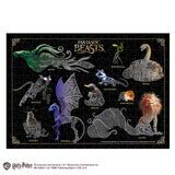 ステンドアート ジグソーパズル ぎゅっと266ピース＆フレーム 「魔法動物コレクション（ファンタスティック・ビースト）」 BSG-266-841