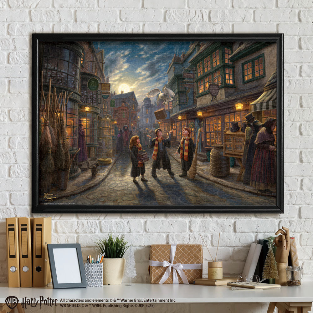 光る ジグソーパズル 1000ピース 「Harry Potter™ Diagon Alley™」 B