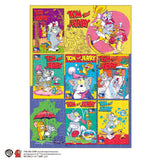 ジグソーパズル 108ピース 「ポスターアート集（トムとジェリー）」 B-108-852