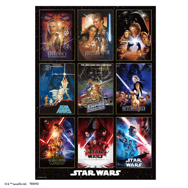 ジグソーパズル 1000ピース 「Movie Poster Collection Star Wars 