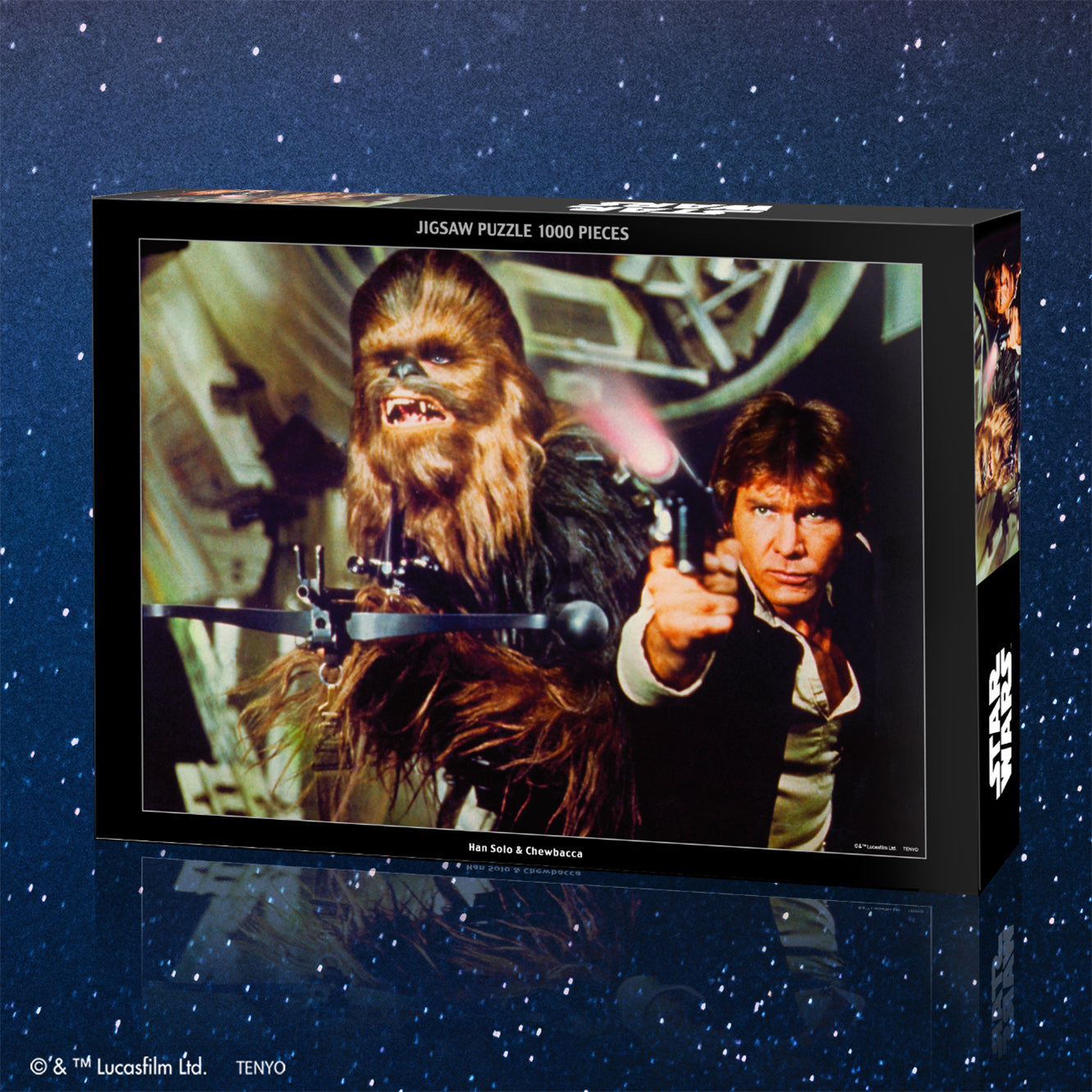 ジグソーパズル 1000ピース 「Han Solo & Chewbacca」W-1000-694