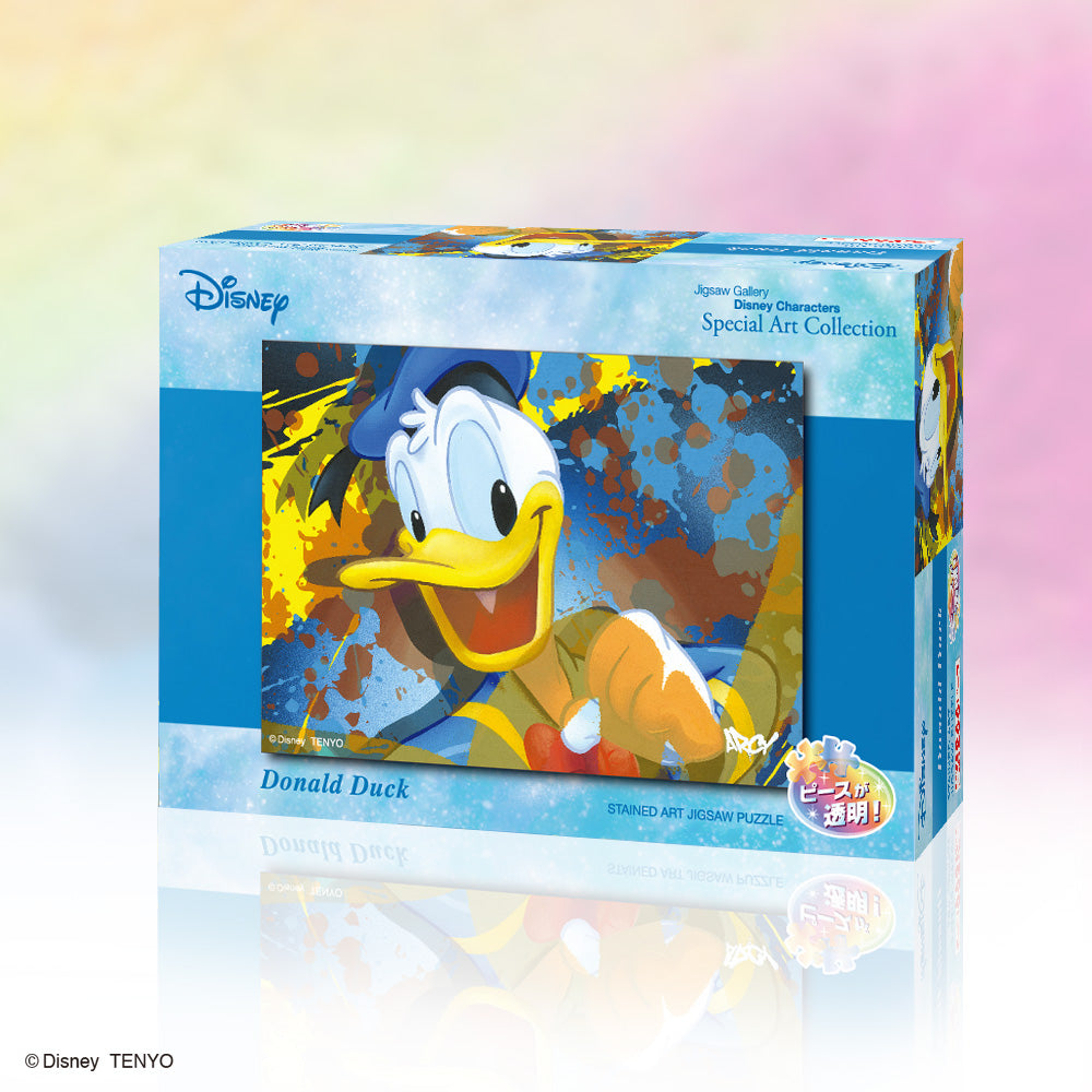 テンヨー ステンドアート Donald Duck 266ピース (DSG-266-986) ジグソーパズル