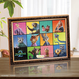 ステンドアート ジグソーパズル ぎゅっと500ピース 「アンサンブル・ズートピア（ディズニー映画『ズートピア2』)」 DSG-500-702