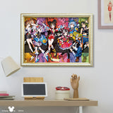 ジグソーパズル 500ピース 「TOKYO GIRLS(ARTIST SERIES BY MIKA PIKAZO)」 D-500-706