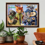 ジグソーパズル 300ピース 「街の名コンビ（ズートピア）」 D-300-078