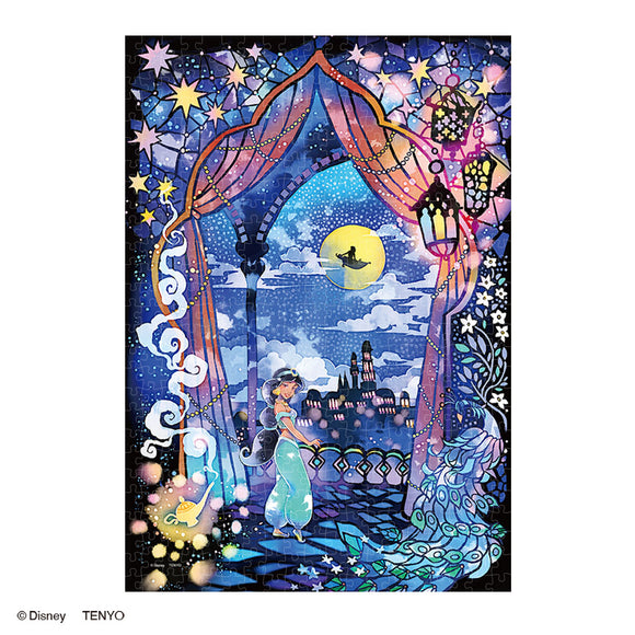 TENYO - DISNEY Tangled - 500 Piece Stained Glass Jigsaw Puzzle DSG-500-622