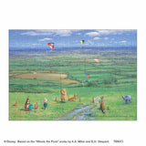 ジグソーパズル200ピース＆フレームセット 「Kite Flying Days」 D-200-919