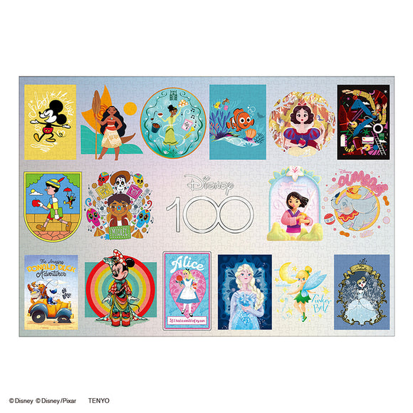 レインボー・ホログラフィック・ペーパー ジグソーパズル 1000ピース 「Disney100:Global Artist Series」 D-1000-014