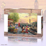 ジグソーパズル 1000ピース 「Mickey and Minnie in London」  スペシャルアートコレクション 〈キャンバススタイル〉 D-1000-853
