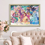 レインボー・ホログラフィック・ペーパー ジグソーパズル 1000ピース 「Princess Prism Fantasy」Fuzichoco Fantasy Collection D-1000-900