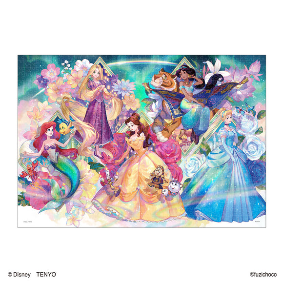 レインボー・ホログラフィック・ペーパー ジグソーパズル 1000ピース 「Princess Prism Fantasy」Fuzichoco Fantasy Collection D-1000-900