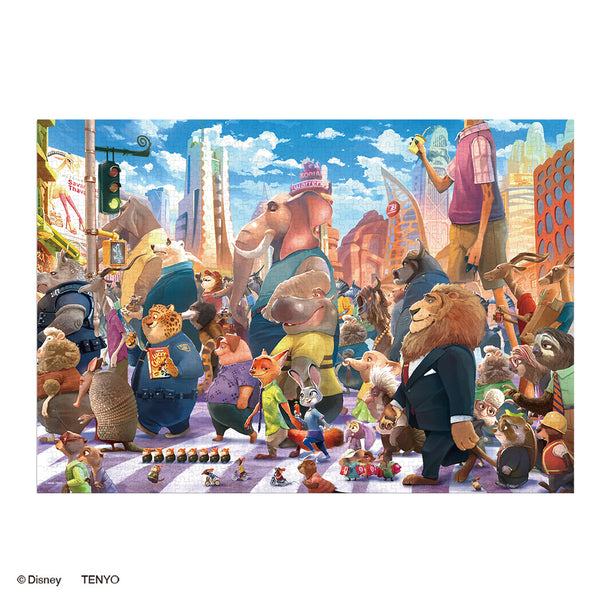 ジグソーパズル 1000ピース 「クロスウォーク（ズートピア）」 D-1000