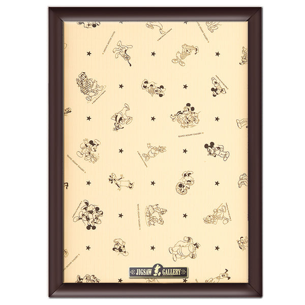 ミッキーマウス ジグソーパズル 木製フレーム付き メーカー取寄】16171-0506 ジグソーパズルシルエット専用