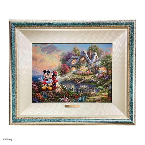 Thomas Kinkade Studios「Mickey and Minnie - Sweetheart Cove」